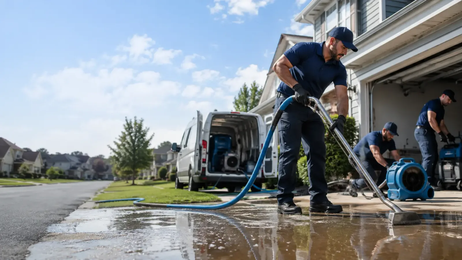Flood Damage Restoration in Haddonfield, NJ